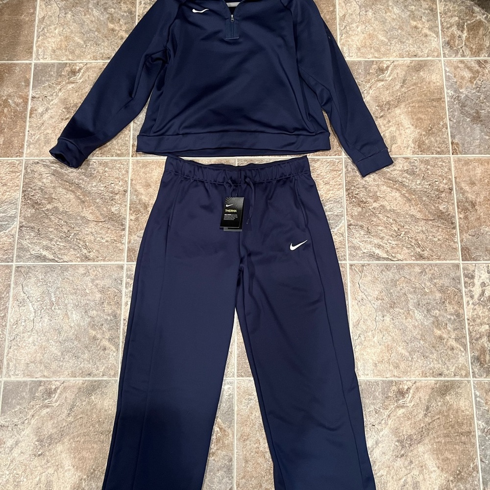 Nike Dark Blue Athletic Jacket